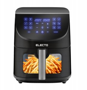 FRYTKOWNICA BEZTŁUSZCZOWA AIR FRYER FRYTOWNICA DUŻA 8L 2000W DUŻA MISA XL 5
