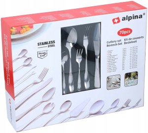 Alpina stalo įrankių rinkinys, 70 vnt. 6