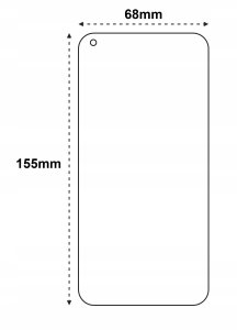 FOLIA PRYWATYZUJĄCA do Oppo A74 OCHRONNA PRIVACY ANTI SPY 3