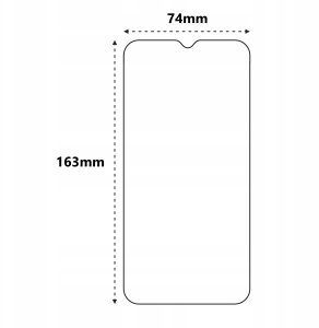 FOLIA PRYWATYZUJĄCA do Realme Note 50 OCHRONNA PRIVACY ANTI SPY 3