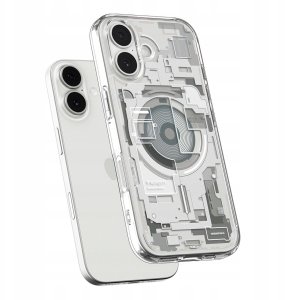 Spigen Ultra Hybrid Mag MagSafe - Etui do iPhone 17 (Zero One Naturalny Tytanowy) 5