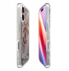 Spigen Ultra Hybrid Mag MagSafe - Etui do iPhone 17 (Zero One Naturalny Tytanowy) 6