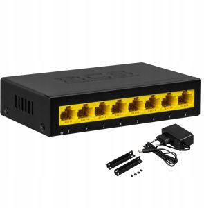 BCS-B-S08G BCS BASIC Switch 8 portów GIGABIT ETHERNET 13