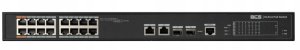 BCS-L-SP1602G-2SFP-M(2) BCS Switch zarządzalny 16x PoE, 2x RJ45, 2x SFP Gigabit 9