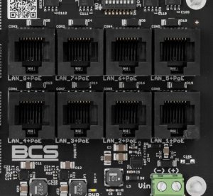 BCS-xPoE10Gb Switch BCS 8x PoE, 2x RJ45 10