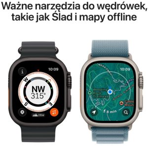 Smartwatch Apple Watch Ultra 3 GPS + Cellular 49mm Black Titanium / Trail Loop M/L Czarny (MF1H4QP-A) 4