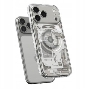 Spigen Etui Ultra Hybrid MagSafe na iPhone 17 Pro Zero One - tytanowe 5