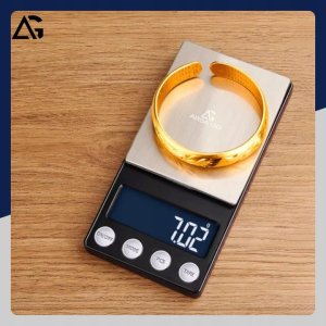 DOKŁADNA WAGA JUBILERSKA 500g 0,01g PRECYZYJNA KUCHENNA DOMOWA PODŚWIETLANA 3