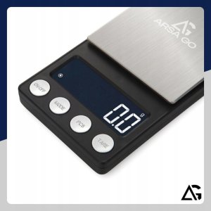 DOKŁADNA WAGA JUBILERSKA 500g 0,01g PRECYZYJNA KUCHENNA DOMOWA PODŚWIETLANA 10