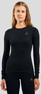 Bluza termoaktywna damska Odlo Active Warm Eco BL Top Crew Neck LS - black 2