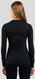 Bluza termoaktywna damska Odlo Active Warm Eco BL Top Crew Neck LS - black 3