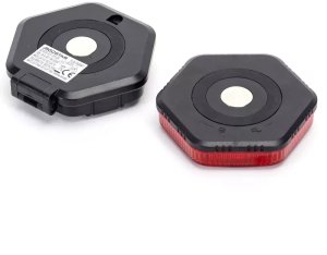 Lampka robocza i ostrzegawcza komplet 2 lampek magnesem na baterie AAA 6