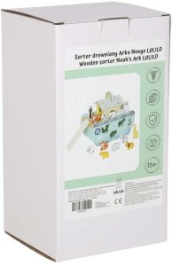 EverEarth Sorter drewniany Lulilo Arka Noego statek zwierzątka 9 elementów Kik Sp. z o. o. Sp. k. (KX3074) 16