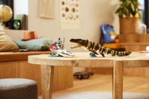 LEGO Jurassic World Misja na łodzi i model mozazaura (76974) 2