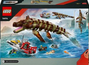 LEGO Jurassic World Misja na łodzi i model mozazaura (76974) 9