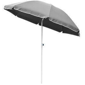 Extralink BLACK FOREST PARASOL PLAZOWY SKLADANY 1.8M SZARY L-0707 2