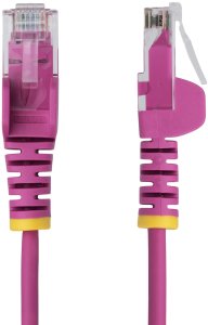 15M PINK SLIM CAT6 CABLE 2