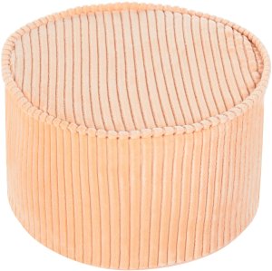 Puf ZIKRIA Welur Brzoskwiniowy 4