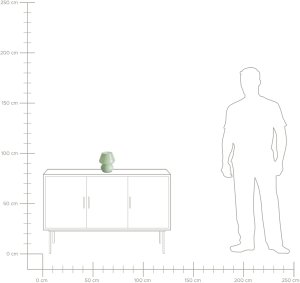 Lampa stołowa LOBO Szkło Zielony 10