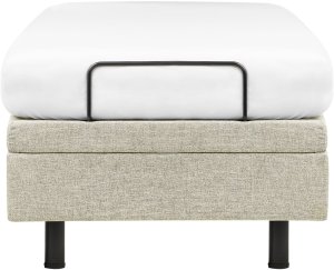 Łóżko regulowane bez zagłówka DUKE II 80 x 200 cm Beżowy 8