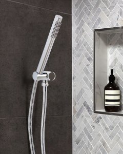 Słuchawka prysznicowa CABUYAL Mosiądz Srebrny 2