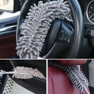 Miotełka 3 końcówki Zosia szara 280 cm 6