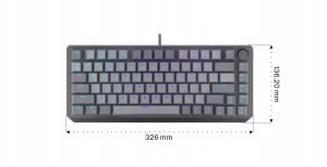 Klawiatura Endorfy Thock V2 75% ENDORFY Red (EY5A127) 14