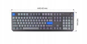 Klawiatura Endorfy Thock V2 Wireless ENDORFY Yellow by Gateron (EY5A129) 15