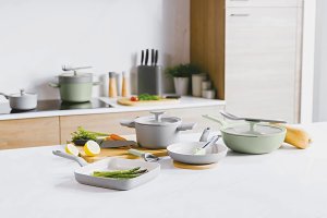 SAUCEPAN WI LID BALANCE MOONMIST 18CM 2L 2