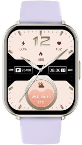 Zestaw damski zegarek Damski  SMARTWATCH RUBICON  RNCF46 złoty + bransoletka 3