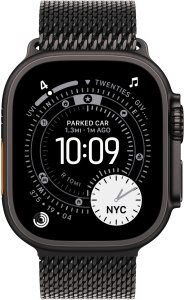 APPLE 49mm Black Titanium Milanese Loop - Large 2