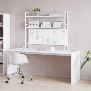 Metalowa nadstawka na biurko JENNY, 950 x 980 x 220 mm, biała 14