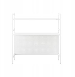 Metalowa nadstawka na biurko JENNY, 950 x 980 x 220 mm, biała 4