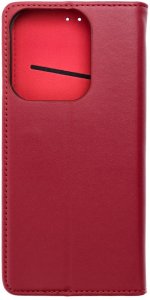Kabura SMART PRO Book skórzana do XIAOMI Redmi 15C bordowy 5
