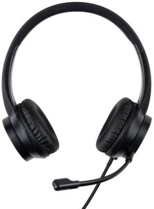 Słuchawki Lindy 20439 słuchawki/zestaw słuchawkowy Przewodowa Opaska na głowę Biuro/centrum telefoniczne USB Type-C Czarny 6