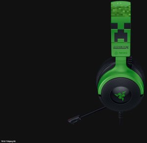 Słuchawki Razer Kraken V4 X Minecraft Edition Czarne (RZ04-05180200-R3M1) 2