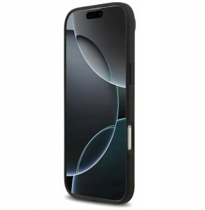 Mercedes Etui Leather Star Pattern Stripes MagSafe do iPhone Air czarny 5