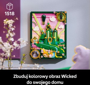LEGO Wicked Obraz Emerald City (75685) 2