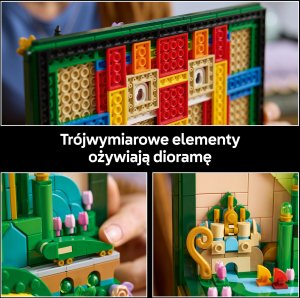 LEGO Wicked Obraz Emerald City (75685) 4