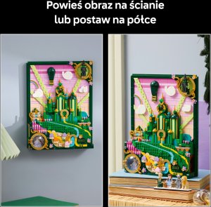 LEGO Wicked Obraz Emerald City (75685) 7