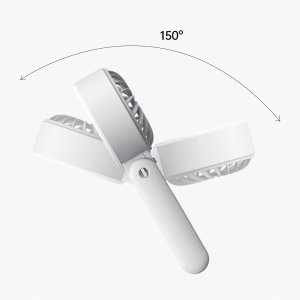 Mini wentylator Jisulife Handheld Fan Life7 5000mAh przenośny wiatraczek USB - szary 9