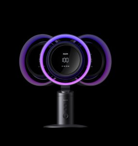 Wentylator Jisulife Wentylator turbinowy Table Fan Pro3 10000mAh biurkowy z filtrem - ciemnoszary 11