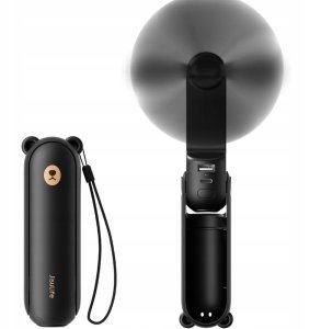 Mini wentylator Jisulife Handheld Fan Life8 przenośny wiatraczek USB z funkcją powerbanka 2000mAh i latarką - niebieski 6