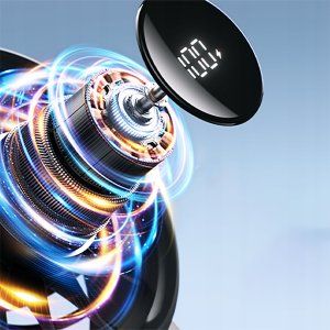 Mini wentylator Jisulife Handheld Fan Life4 5000mAh przenośny wiatraczek USB - czarny 7