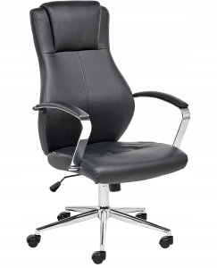 Krzesło biurowe Beliani Fotel biurowy ADEPT Czarny 3