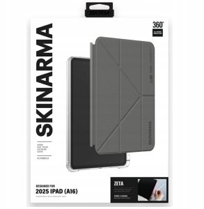Etui Skinarma Zeta do iPad 11" A16 (2025) / iPad 10.9" 10 gen. (2022) szary 8