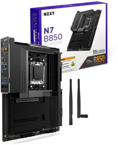 NZXT N7 B850 WiFi Black DDR5 AM5 Black Cover N7-B85XT-B1 retail 2