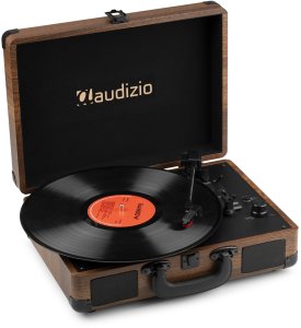 Gramofon Audizio Gramofon w walizce z BT In/Out RP116W brązowy one size 3
