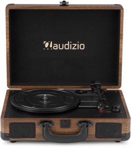 Gramofon Audizio Gramofon w walizce z BT In/Out RP116W brązowy one size 5