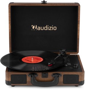 Gramofon Audizio Gramofon w walizce z BT In/Out RP116W brązowy one size 6